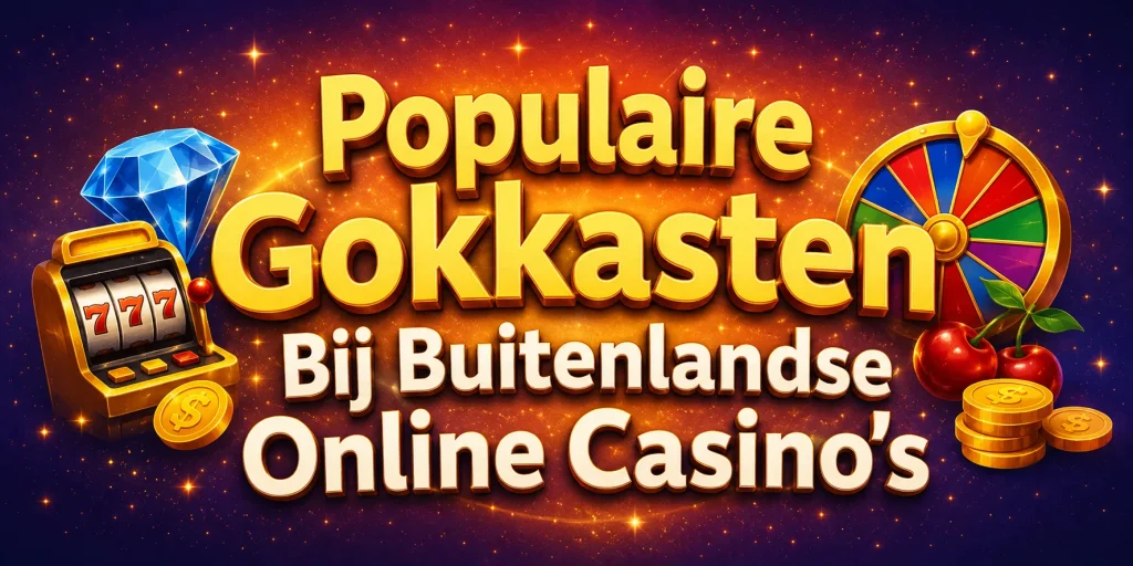 Populaire Gokkasten Bij Buitenlandse Online Casino's