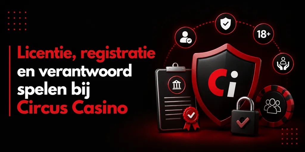 Licentie, registratie en verantwoord spelen bij Circus Casino