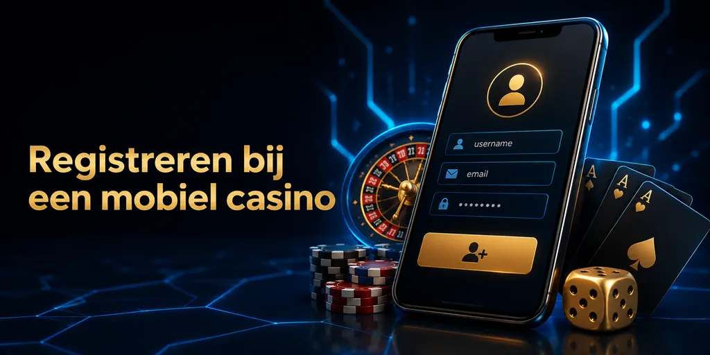 Registreren bij een mobiel casino
