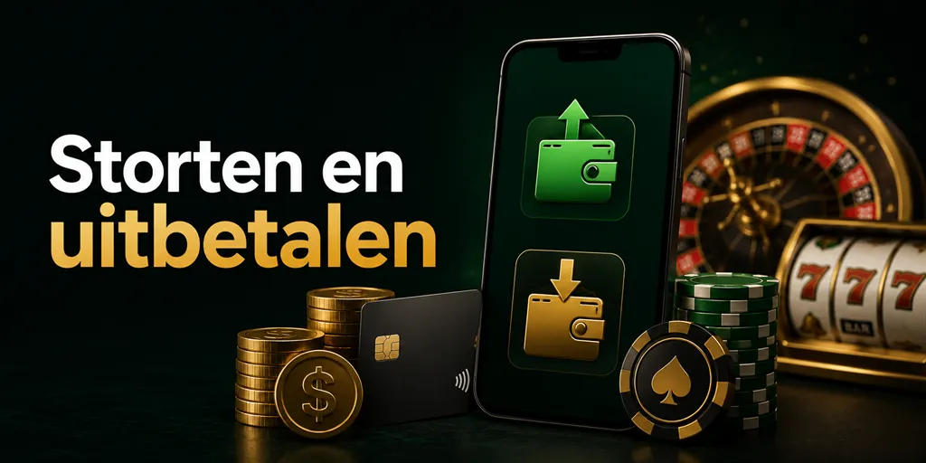 Storten en uitbetalen