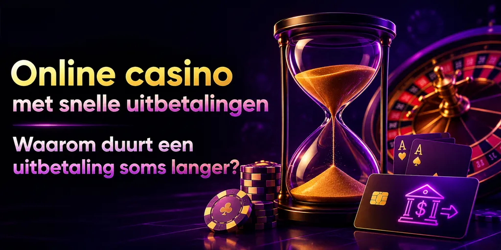 Waarom duurt een uitbetaling soms langer
