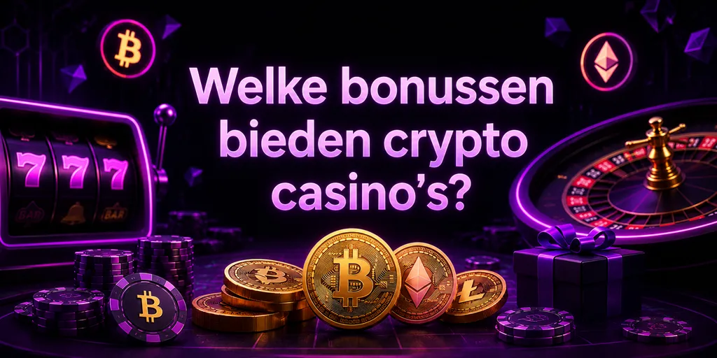 Welke bonussen bieden crypto casino's