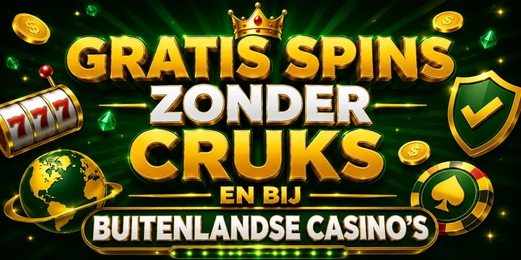 Gratis spins zonder CRUKS en bij buitenlandse casino's