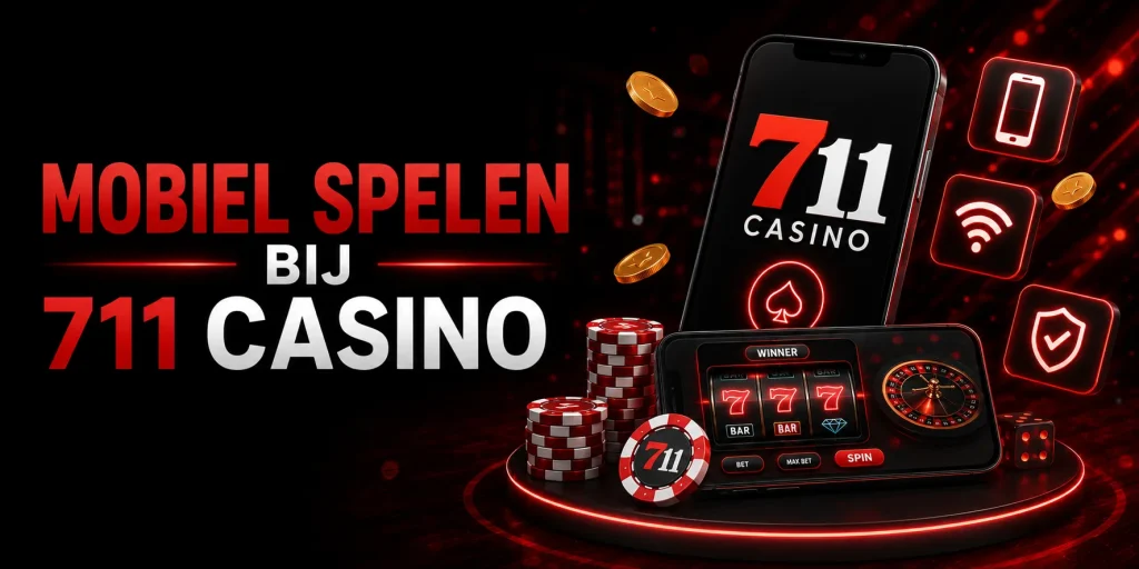 Mobiel spelen bij 711 Casino