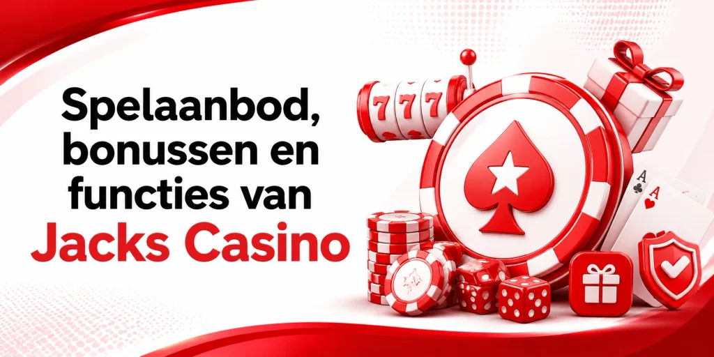 Spelaanbod, bonussen en functies van Jacks Casino