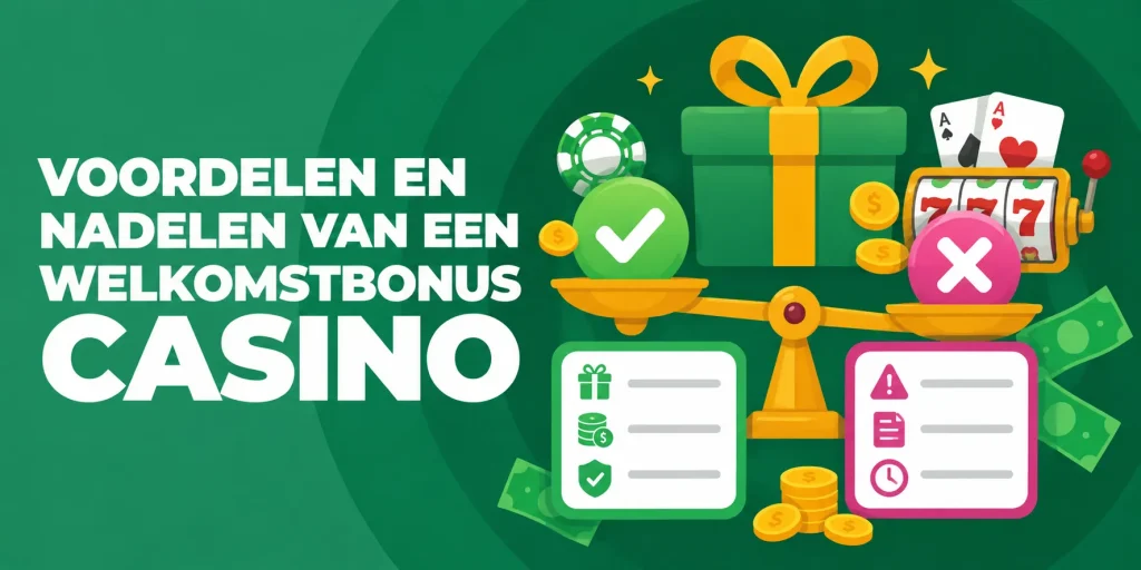 Voordelen en nadelen van een welkomstbonus casino