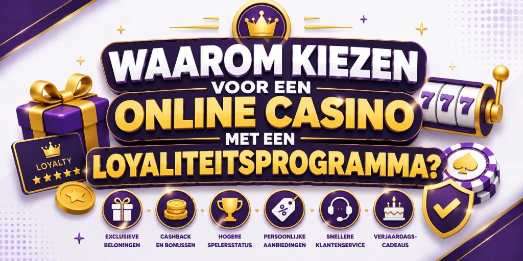 Waarom kiezen voor een online casino met een loyaliteitsprogramma